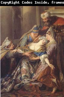 Jean-Francois De Troy Esther Fainting before Ahasuerus (mk05)